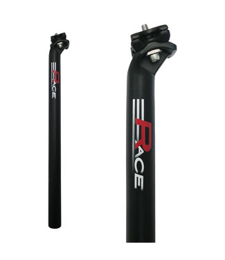 RACE RACE SEAT POST WITH RED LOGO SEAT POST