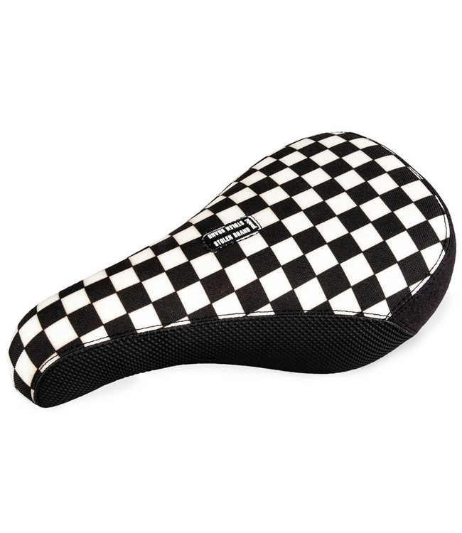 STOLEN STLNBLKES FAST TIMES XL CHECKERBOARD SEAT BMX SADDLES HIGHLANDS BIKES