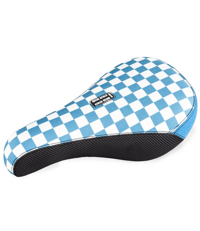 STOLEN STLNBLKES FAST TIMES XL CHECKERBOARD SEAT BMX SADDLES