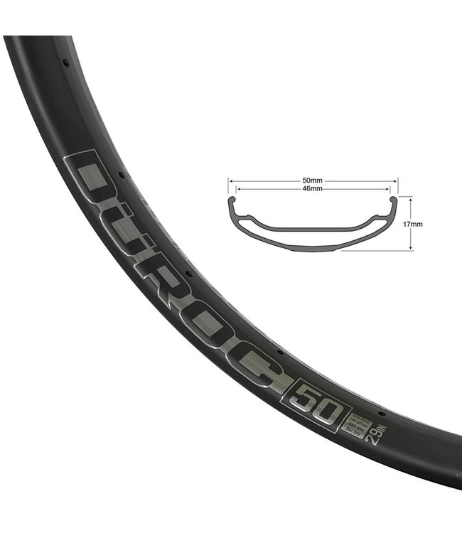 SUN RIMS SUN 29" DUROC 50 [DISC] 29" / 700 DISC RIMS