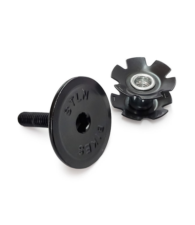 STOLEN STLNBIKES COMPRESSOR PRELOAD BOLT STAR NUTS TOP CAPS COMPRESSION PLUGS