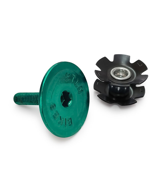 STOLEN STLNBIKES COMPRESSOR PRELOAD BOLT STAR NUTS TOP CAPS COMPRESSION PLUGS