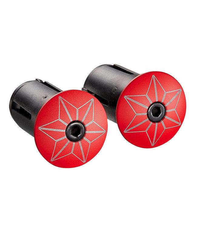 SUPACAZ SUPACAZ STAR PLUGZ BAR END PLUGS