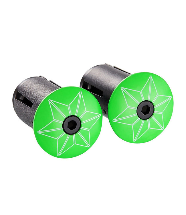 SUPACAZ SUPACAZ STAR PLUGZ BAR END PLUGS