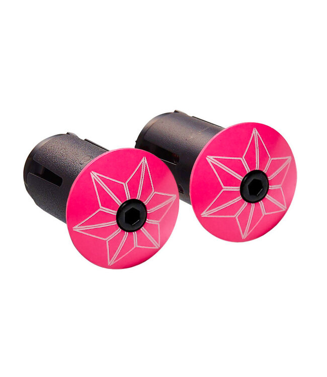 SUPACAZ SUPACAZ STAR PLUGZ BAR END PLUGS
