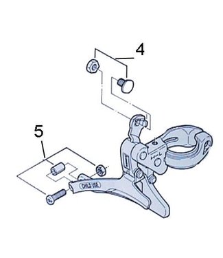 SHIMANO SHIMANO BOLT & NUTS FRONT DERAILLEURS EXPLODED VIEWS