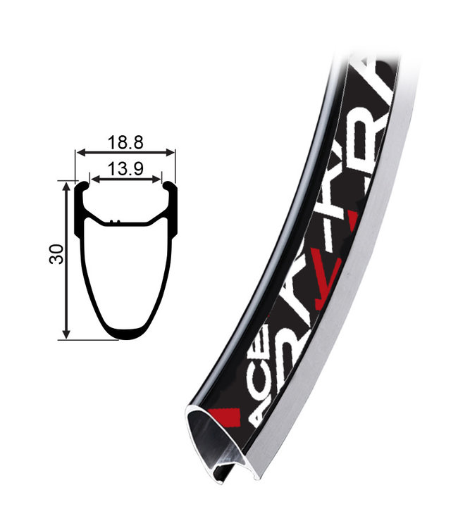 K-RACE K-RACER 700C K-RACE LT [CNC] 700C ROAD RIMS