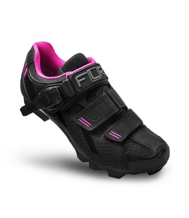 FLR FLR F-65 111 BLACK / PINK LADIES MTB SHOES