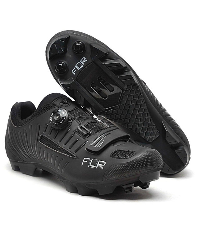 FLR FLR F-75 BLACK MTB SHOES