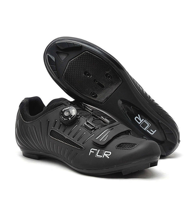 FLR FLR F22 BLACK ROAD SHOES