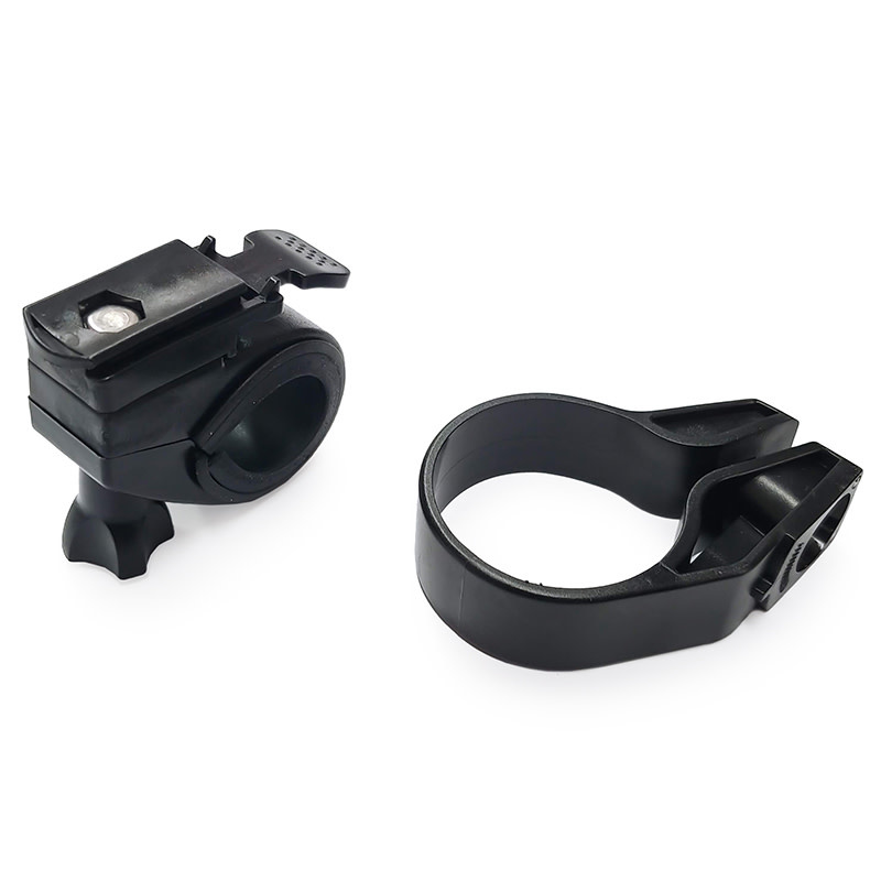 Infini Luxo 3/5 Front Light Bracket w/Silicone Band in Black