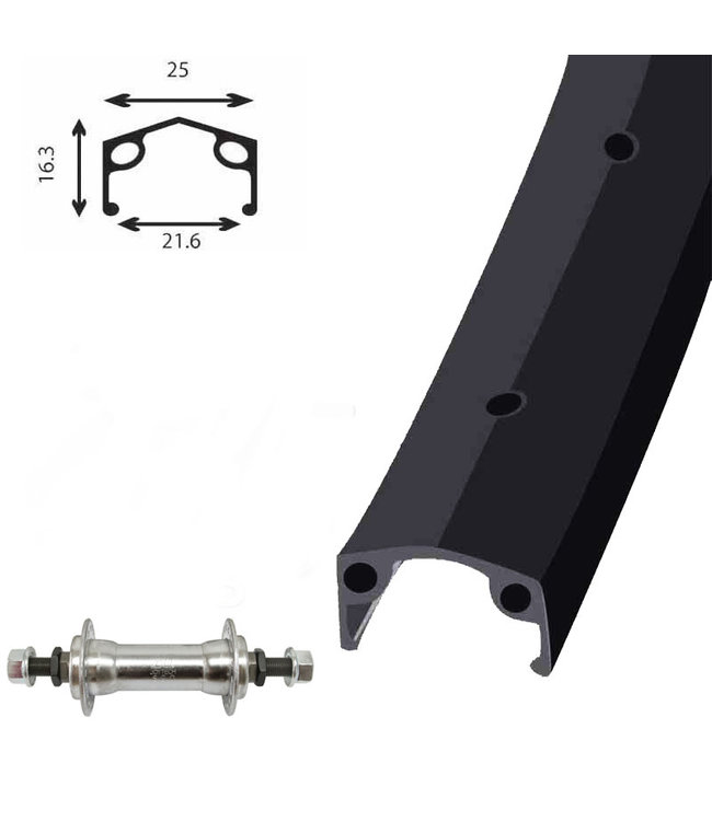 DAMCO DAMCO 12'' ALLOY (SINGLE WALL) 12" TO 18'' ALLOY WHEELS