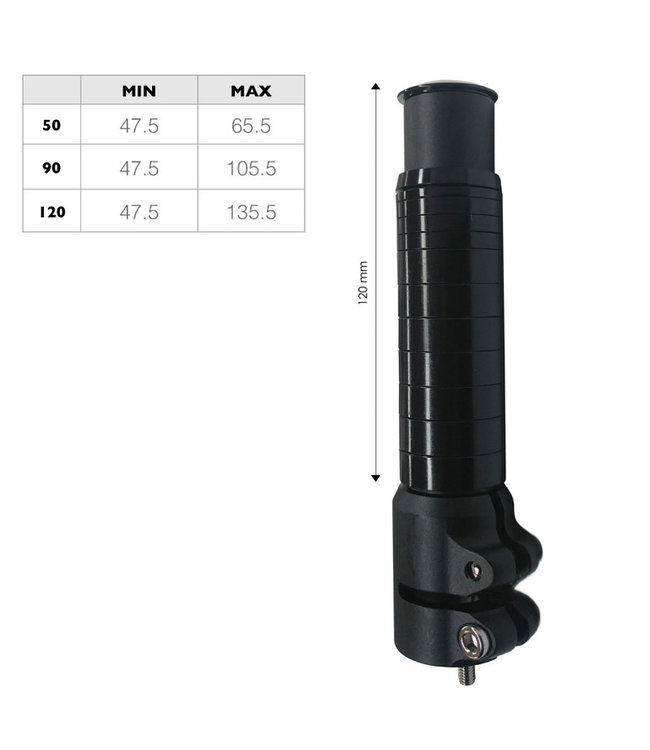 DAMCO DAMCO STEM EXTENDERSTEM ADAPTORS AND EXTENSIONS