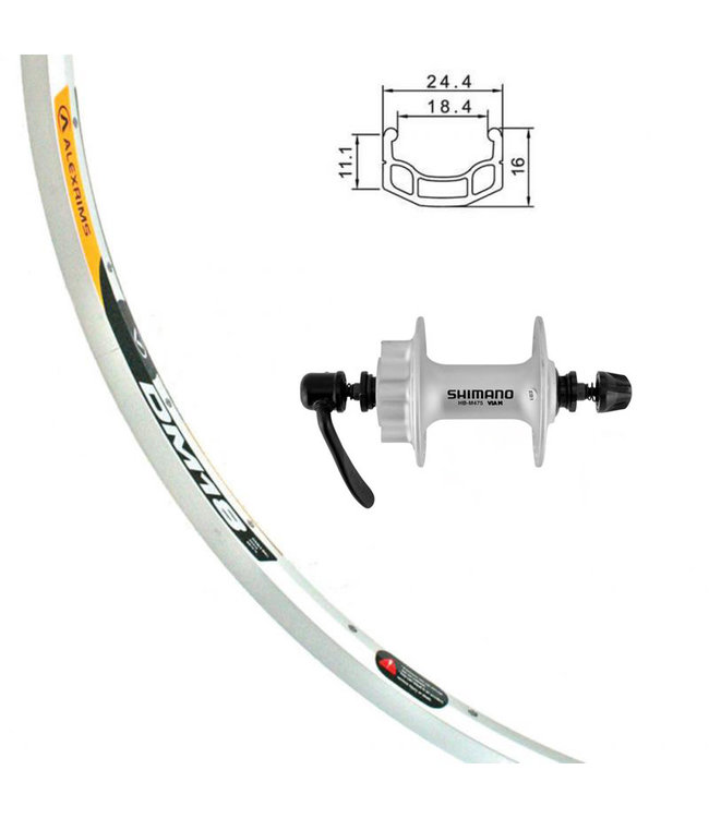 ALEXRIMS ALEXRIMS 26" DM-18 DISC SILVER26" DISC WHEELS