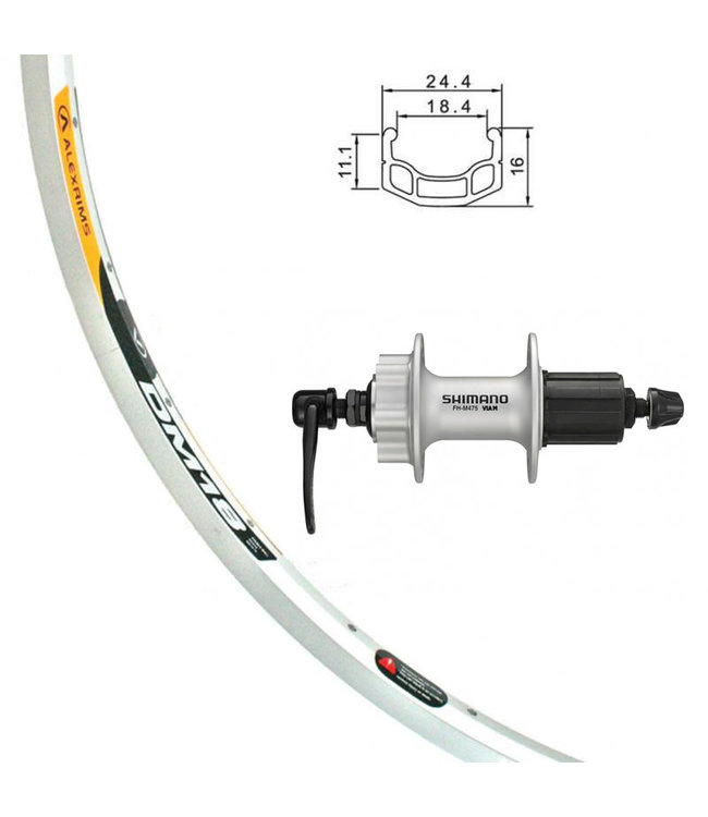 ALEXRIMS ALEXRIMS 26" DM-18 DISC SILVER26" DISC WHEELS