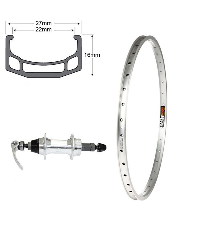 SUN RIMS SUN 26" RHYNO LITE SILVER26" WHEELS