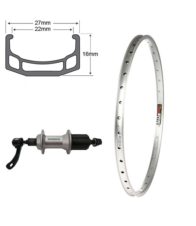 SUN RIMS SUN 26" RHYNO LITE SILVER26" WHEELS