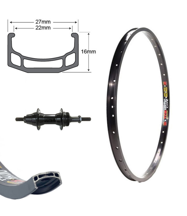 SUN RIMS SUN 26" RHYNO LITE BLACK26" WHEELS