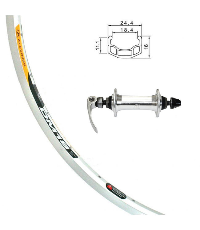 ALEXRIMS ALEXRIMS 26" DM-18 SILVER26" WHEELS