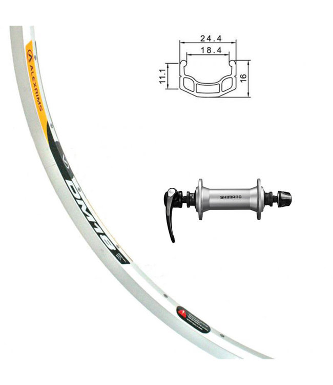 ALEXRIMS ALEXRIMS 26" DM-18 SILVER26" WHEELS