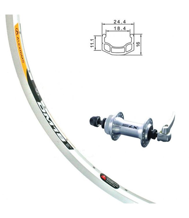 ALEXRIMS ALEXRIMS 26" DM-18 SILVER26" WHEELS