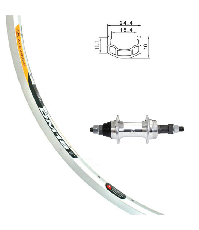 ALEXRIMS ALEXRIMS 26" DM-18 SILVER26" WHEELS