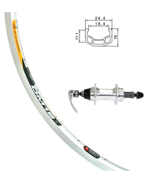 ALEXRIMS ALEXRIMS 26" DM-18 SILVER26" WHEELS