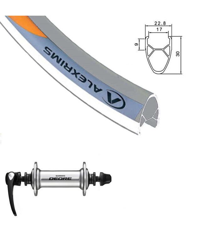 ALEXRIMS ALEXRIMS 26" G-6000 SILVER26" WHEELS