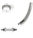 DAMCO DAMCO 700C ALLOY SILVER WIDE (CNC)700C HYBRID WHEELS