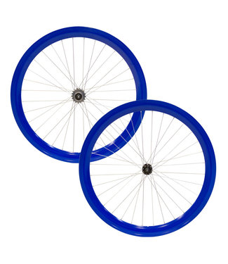 DAMCO DAMCO 700C SINGLE SPEED BLUE 50MMTRACK (FIXIES) WHEELS
