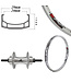 SUN RINGLE SUNringlE 20" RHYNO LITE XL SILVER (3/8 AXLE)BMX WHEELS