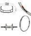 SUN RINGLE SUNringlE 20" RHYNO LITE XL SILVER (3/8 AXLE)BMX WHEELS