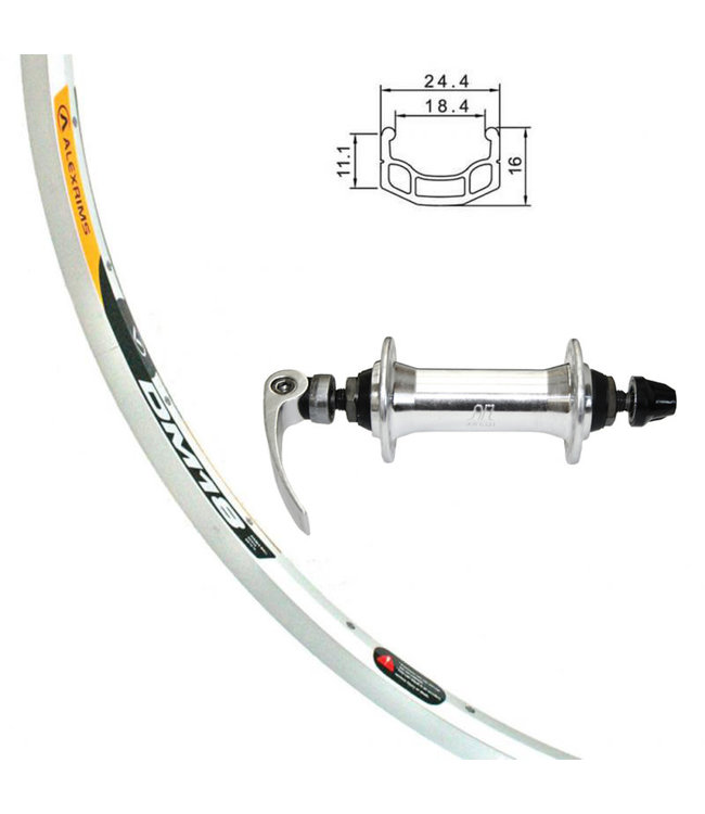 ALEXRIMS ALEXRIMS700C DM-18 SILVER700C HYBRID WHEELS