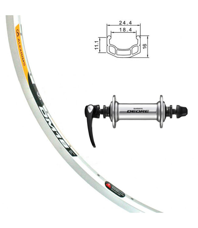 ALEXRIMS ALEXRIMS700C DM-18 SILVER700C HYBRID WHEELS