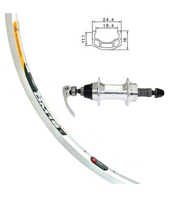 ALEXRIMS ALEXRIMS700C DM-18 SILVER700C HYBRID WHEELS