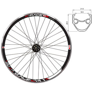 K-RACE KRACEKR 700C RD BLACK (WHEEL SET)700C ROAD WHEELS