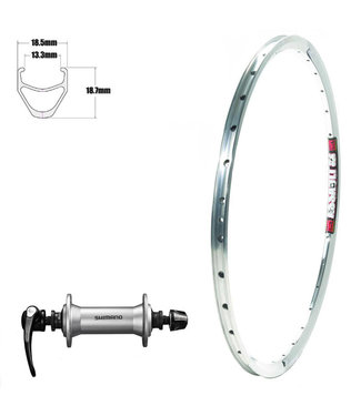 SUN RINGLE SUNringlE 700C ASSAULT SILVER700C ROAD WHEELS