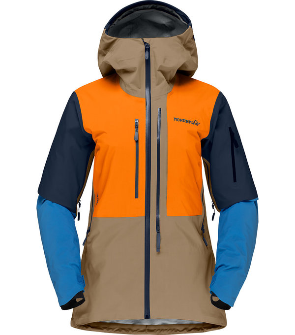 Norrona Lofoten Gore-Tex Pro Shell Jacket W - Basin Ski, Ride & Bike