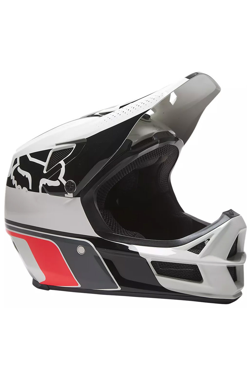 2022 Fox Rampage Comp Helmet DRTSRFR Light Grey - Basin Ski