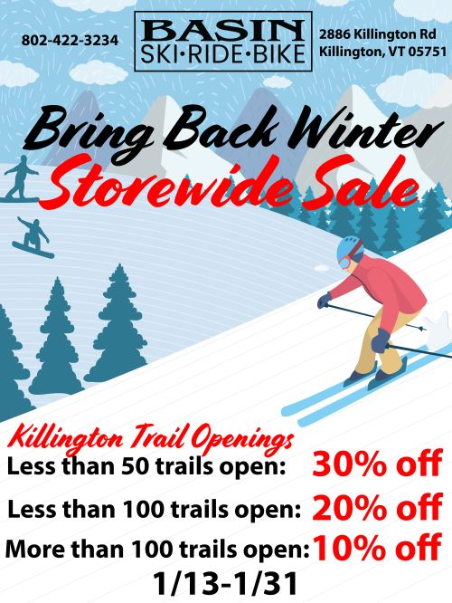 Gear up this winter with BIG savings and awesome rentals!