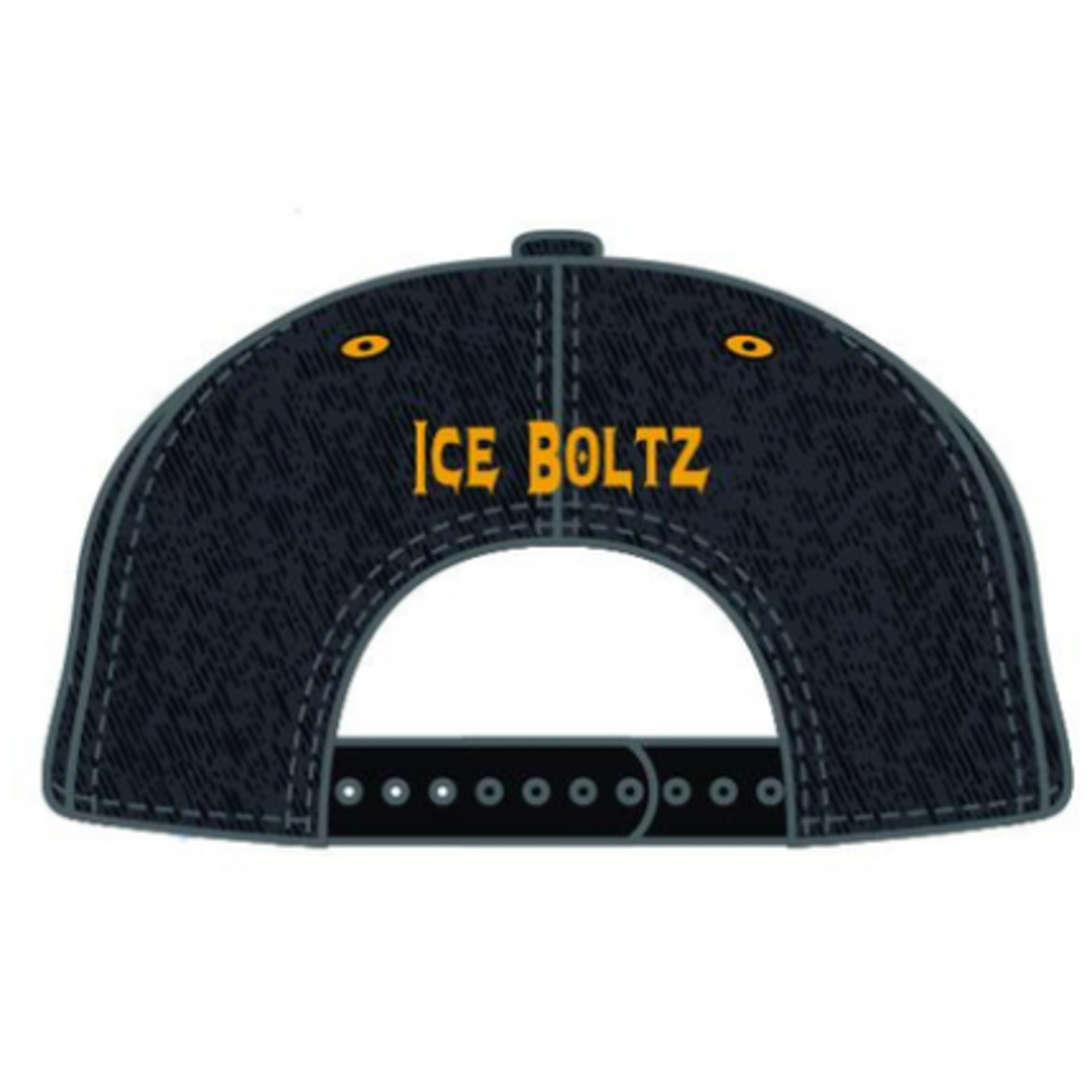 Ice Boltz Black Denim Washed Dad Hat