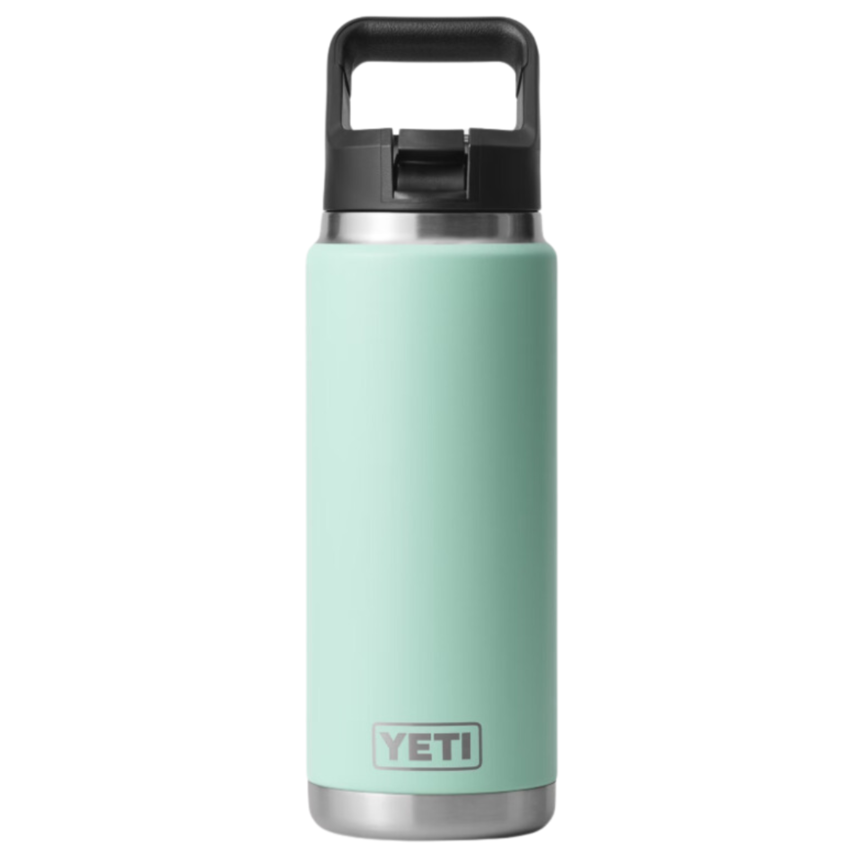 Yeti 26 oz. Rambler Bottle with Straw Cap, Charcoal