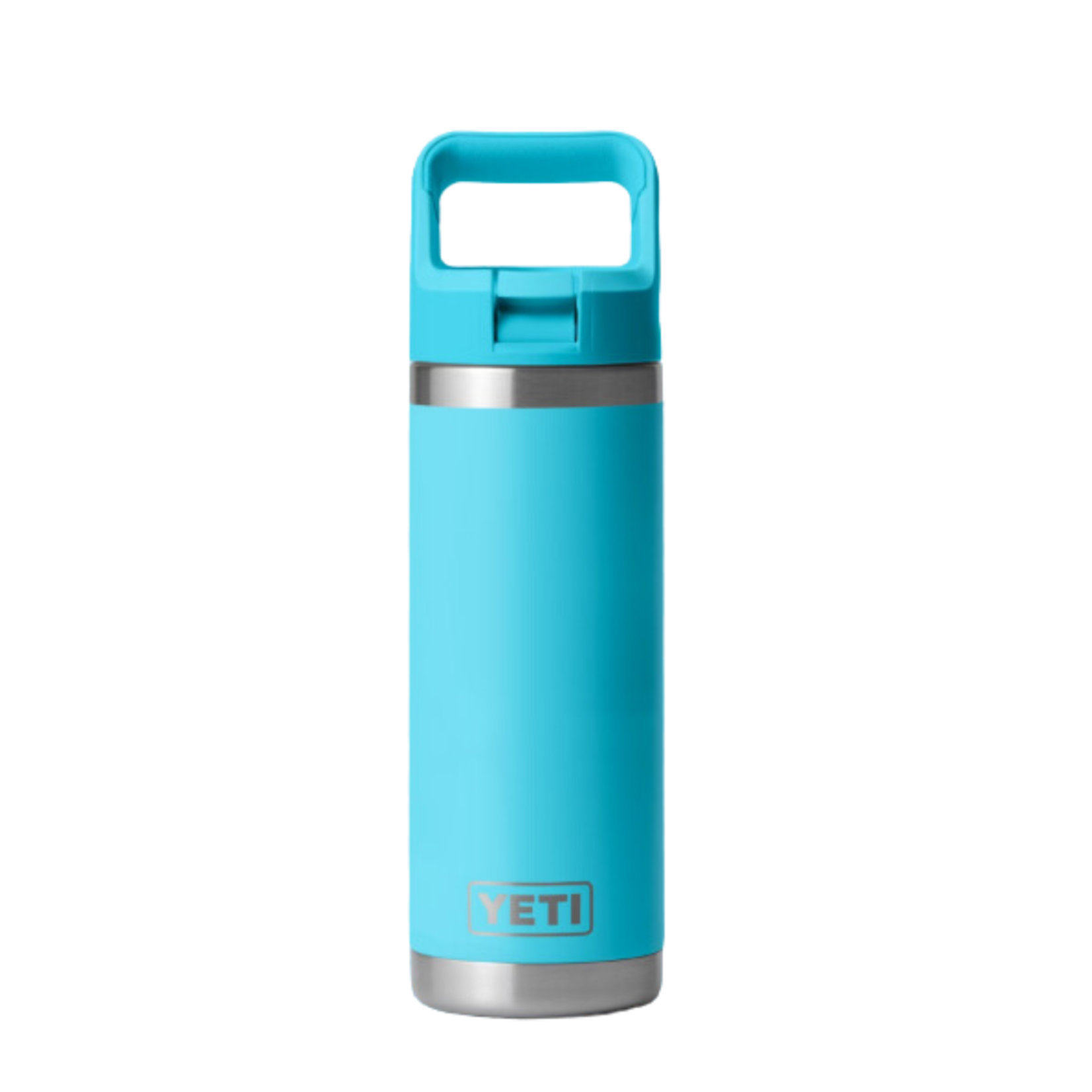 YETI Rambler 18oz Bottle w/ Colour Straw Lid
