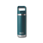 YETI Rambler 18oz Bottle w/ Colour Straw Lid
