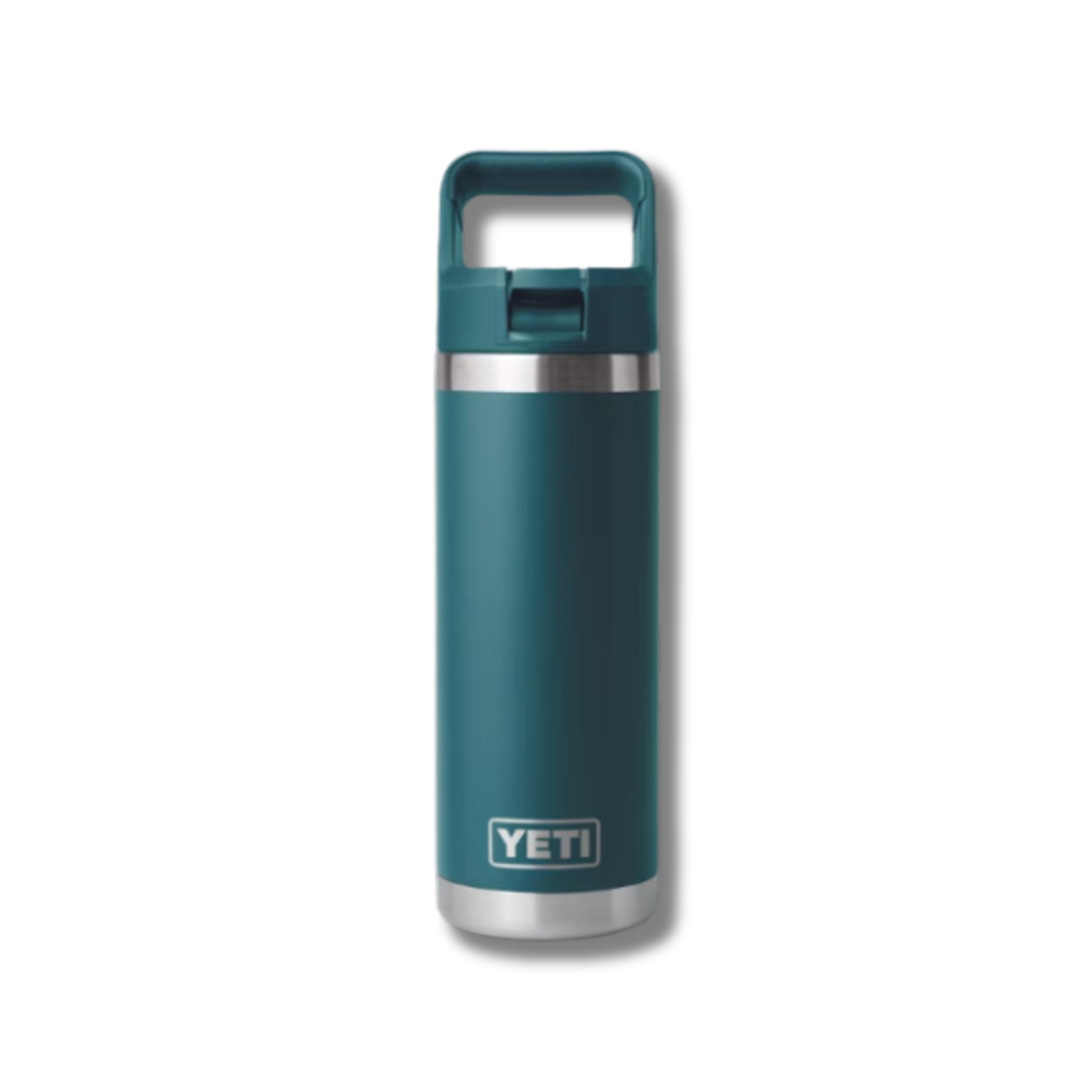 YETI Rambler 18oz Bottle w/ Colour Straw Lid