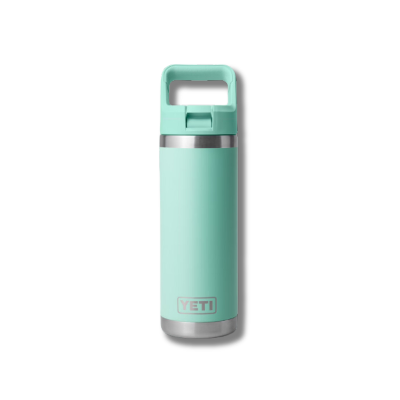 YETI Rambler 18oz Bottle w/ Colour Straw Lid