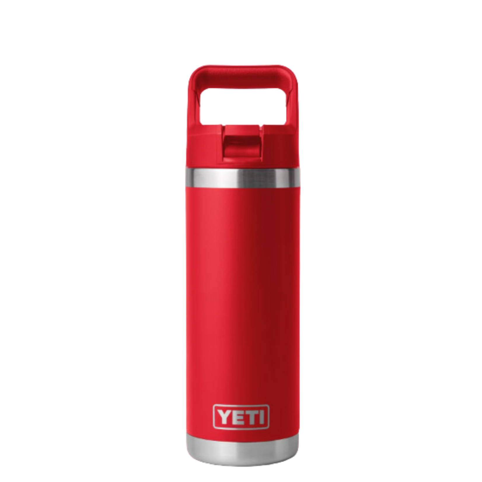 YETI Rambler 18oz Bottle w/ Colour Straw Lid