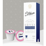 Strava Strava CBD Infused Coffee 80mg Broad Spectrum dark Roast Single Serve Keurig cup maximum Strength Columbian coffee