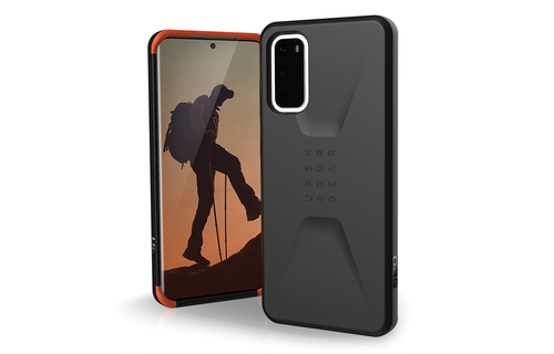 UAG Civilian Case for Samsung Galaxy S20 - Black