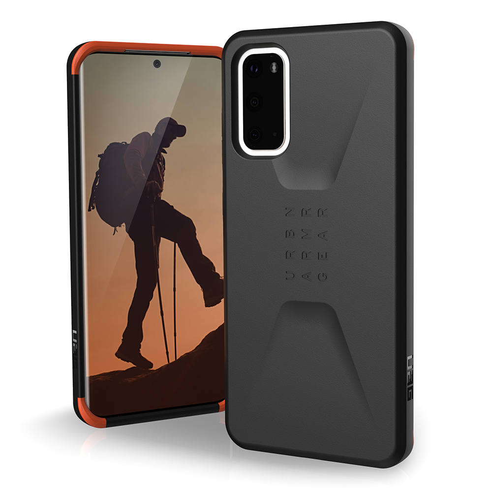UAG Civilian Case for Samsung Galaxy S20 - Black
